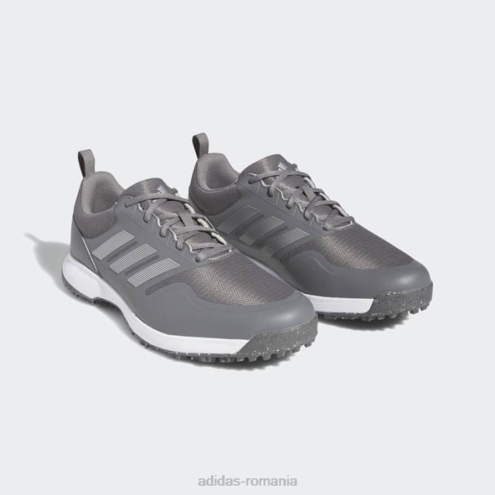 Adidas pantofi de golf gri tech response SL 3.0 largi bărbați gri/argintiu/auriu 2JBN12353