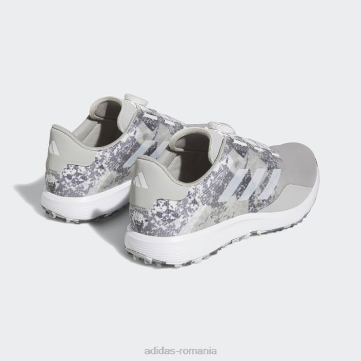 Adidas pantofi de golf largi s2g sl 23 gri bărbați gri/alb 2JBN12394