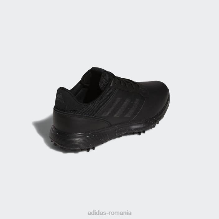 Adidas pantofi de golf negri s2g bărbați gri inchis 2JBN12496