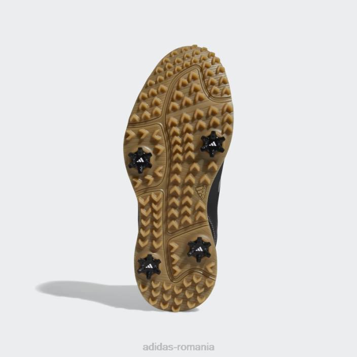 Adidas pantofi de golf negri s2g din poliester reciclat cu tăietură mijlocie adidas bărbați negru/gri/mesa 2JBN4767