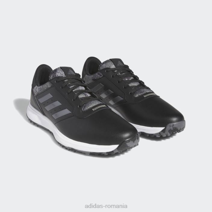 Adidas pantofi de golf negri s2g sl bărbați pietriș negru/gri/argintiu 2JBN12550