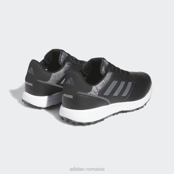 Adidas pantofi de golf negri s2g sl bărbați pietriș negru/gri/argintiu 2JBN12550