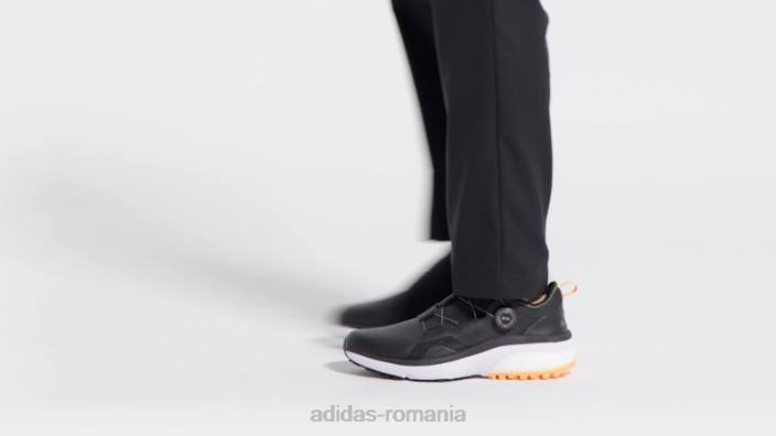 Adidas pantofi de golf negri solarmotion boa adidas bărbați negru/argintiu închis/auriu 2JBN4227
