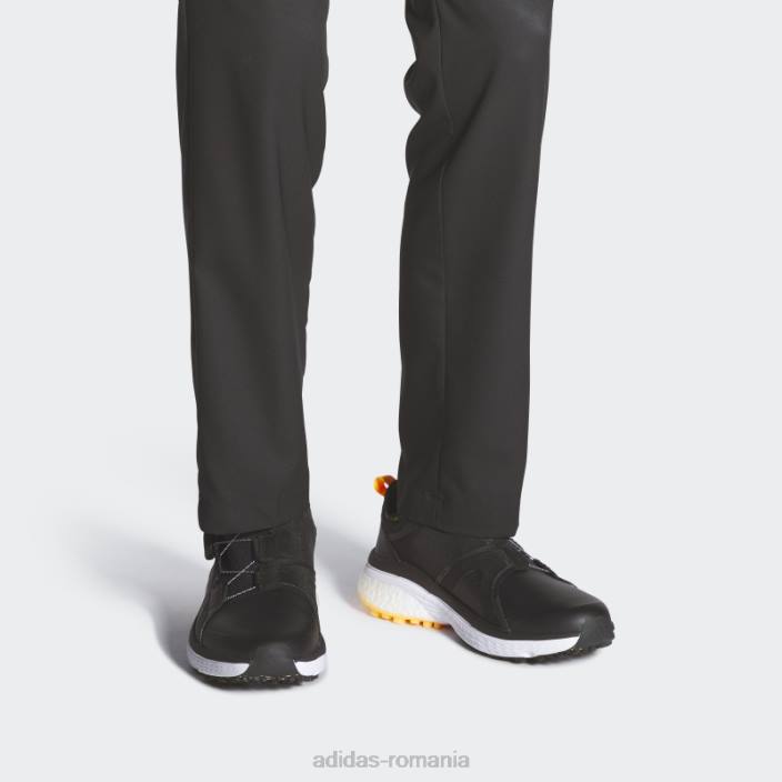 Adidas pantofi de golf negri solarmotion boa adidas bărbați negru/argintiu închis/auriu 2JBN4227