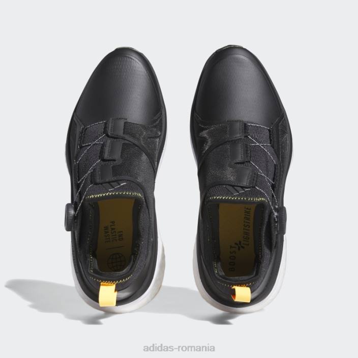 Adidas pantofi de golf negri solarmotion boa adidas bărbați negru/argintiu închis/auriu 2JBN4227
