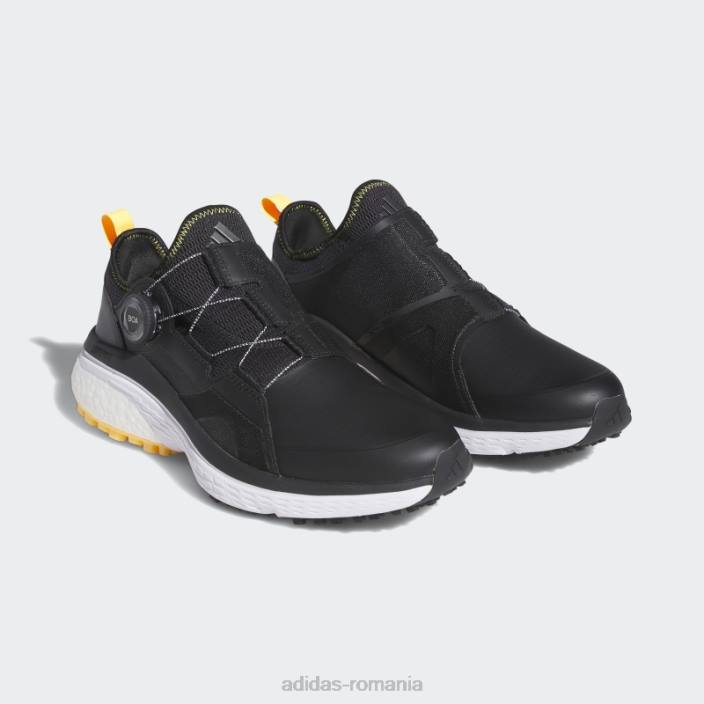 Adidas pantofi de golf negri solarmotion boa adidas bărbați negru/argintiu închis/auriu 2JBN4227