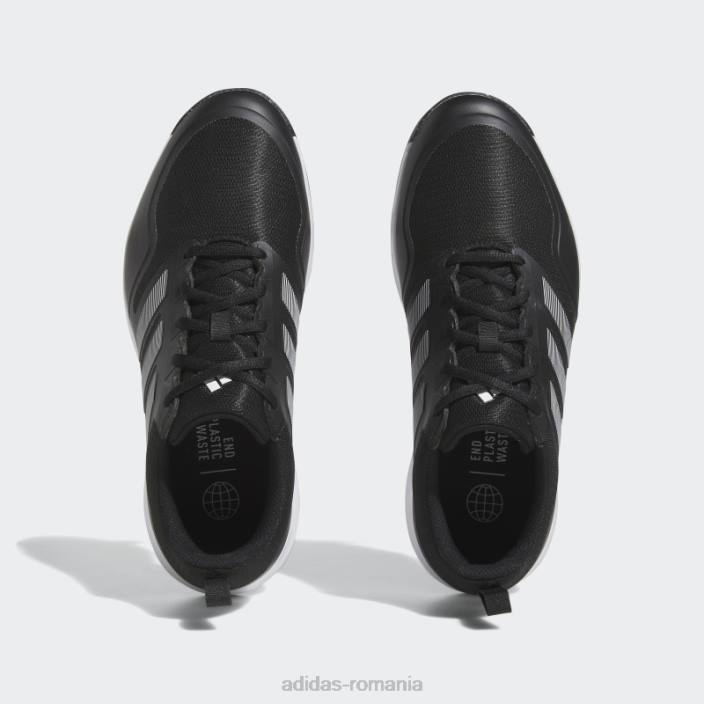 Adidas pantofi de golf negri tech response SL 3.0 largi bărbați alb negru 2JBN4702