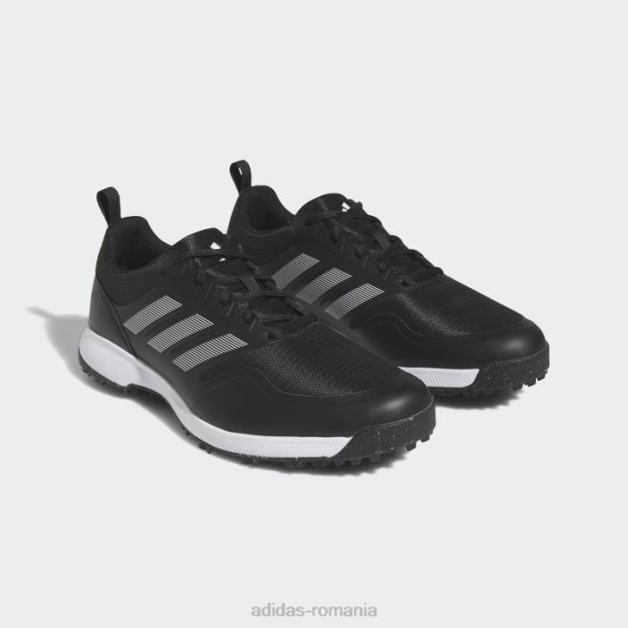Adidas pantofi de golf negri tech response SL 3.0 largi bărbați alb negru 2JBN4702