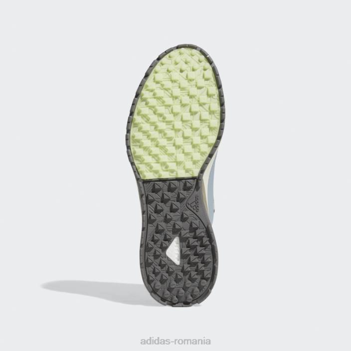 Adidas pantofi de golf rebelcross spikeless gri adidas bărbați gri/lime 2JBN408