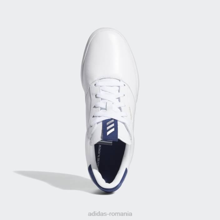 Adidas pantofi de golf retro adicross alb adidas bărbați alb/argintiu/indigo tech 2JBN12420