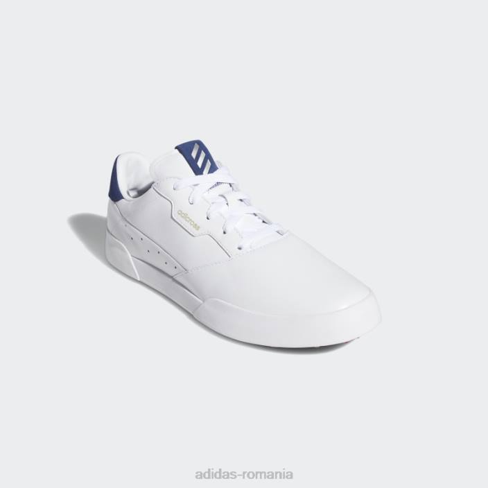 Adidas pantofi de golf retro adicross alb adidas bărbați alb/argintiu/indigo tech 2JBN12420