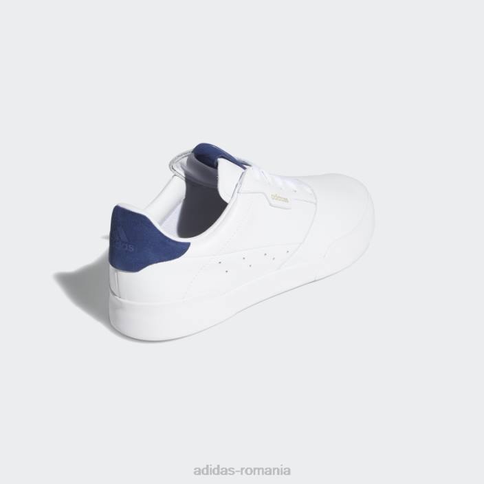 Adidas pantofi de golf retro adicross alb adidas bărbați alb/argintiu/indigo tech 2JBN12420