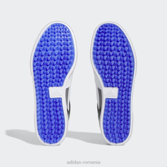 Adidas pantofi de golf retrocross negri fără vârfuri bărbați alb/albastru/negru 2JBN4730
