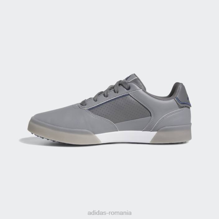 Adidas pantofi de golf retrocross spikeless gri bărbați gri/bleumarin 2JBN12529