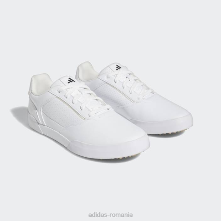 Adidas pantofi de golf retrocross spikeless negri bărbați alb negru 2JBN4394