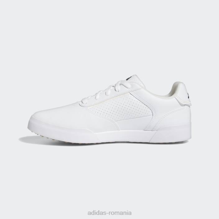 Adidas pantofi de golf retrocross spikeless negri bărbați alb negru 2JBN4394