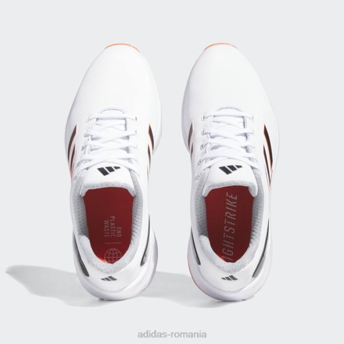 Adidas pantofi de golf roșii zg23 moda bărbați alb/negru/rosu 2JBN416
