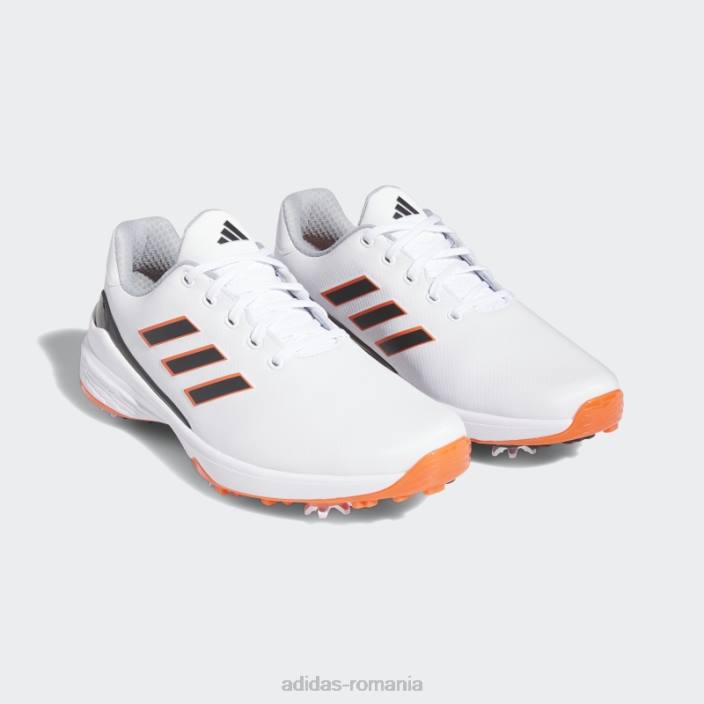 Adidas pantofi de golf roșii zg23 moda bărbați alb/negru/rosu 2JBN416