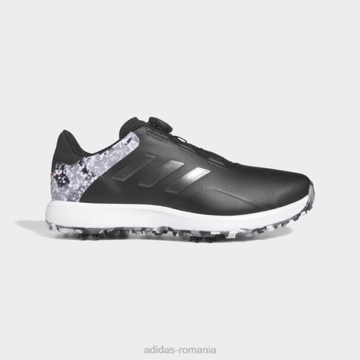 Adidas pantofi largi s2g boa negri bărbați negru/argintiu închis/gri 2JBN4727