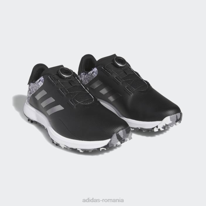 Adidas pantofi largi s2g boa negri bărbați negru/argintiu închis/gri 2JBN4727