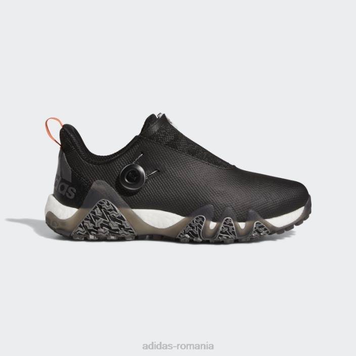 Adidas pantofi negri codechaos 22 boa fără vârfuri bărbați negru/argintiu închis/portocaliu 2JBN4397