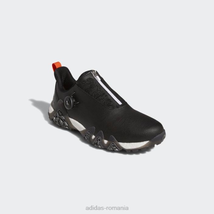 Adidas pantofi negri codechaos 22 boa fără vârfuri bărbați negru/argintiu închis/portocaliu 2JBN4397