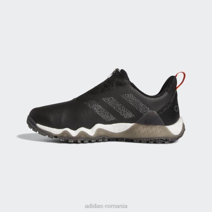 Adidas pantofi negri codechaos 22 boa fără vârfuri bărbați negru/argintiu închis/portocaliu 2JBN4397