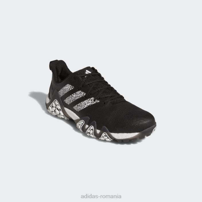 Adidas pantofi negri codechaos 22 fără vârfuri bărbați negru/alb/gri 2JBN3982