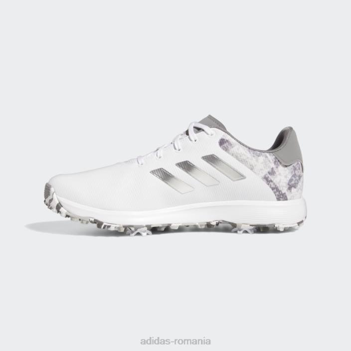 Adidas pantofi s2g alb adidas bărbați alb/argintiu/gri 2JBN12408