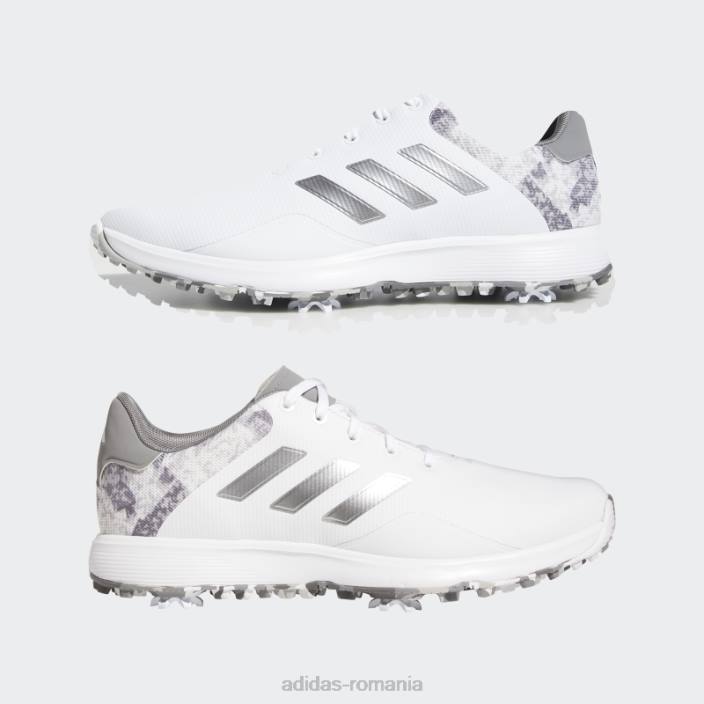 Adidas pantofi s2g alb adidas bărbați alb/argintiu/gri 2JBN12408