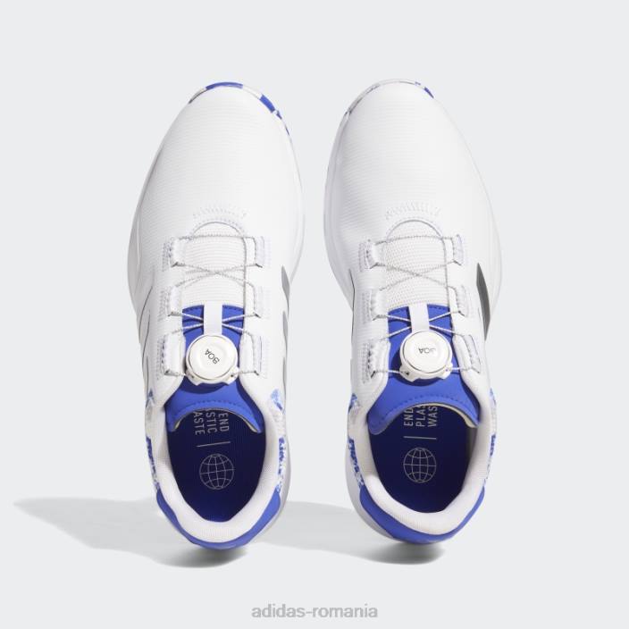Adidas s2g boa pantofi largi albi bărbați alb/argintiu/albastru 2JBN307