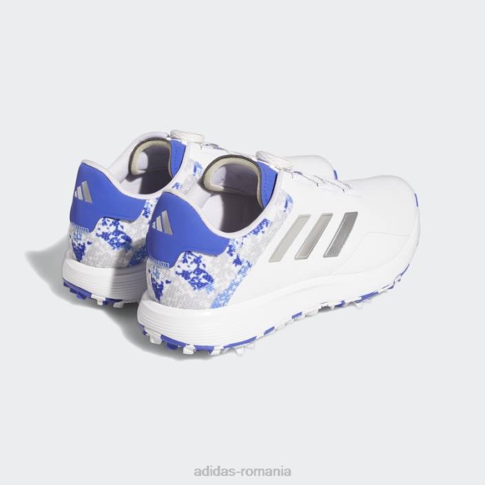 Adidas s2g boa pantofi largi albi bărbați alb/argintiu/albastru 2JBN307
