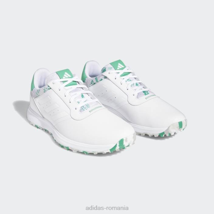 Adidas s2g sl pantofi de golf teren verde bărbați alb/verde curte 2JBN12610