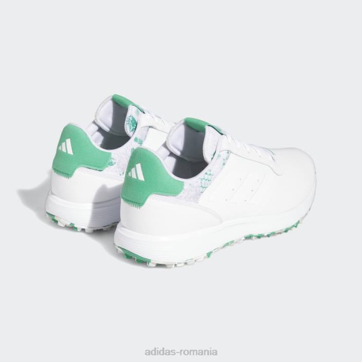 Adidas s2g sl pantofi de golf teren verde bărbați alb/verde curte 2JBN12610