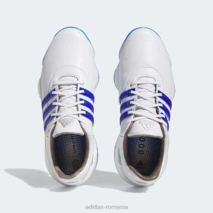 Adidas silver tour360 22 pantofi de golf bărbați alb/albastru/argintiu 2JBN12303