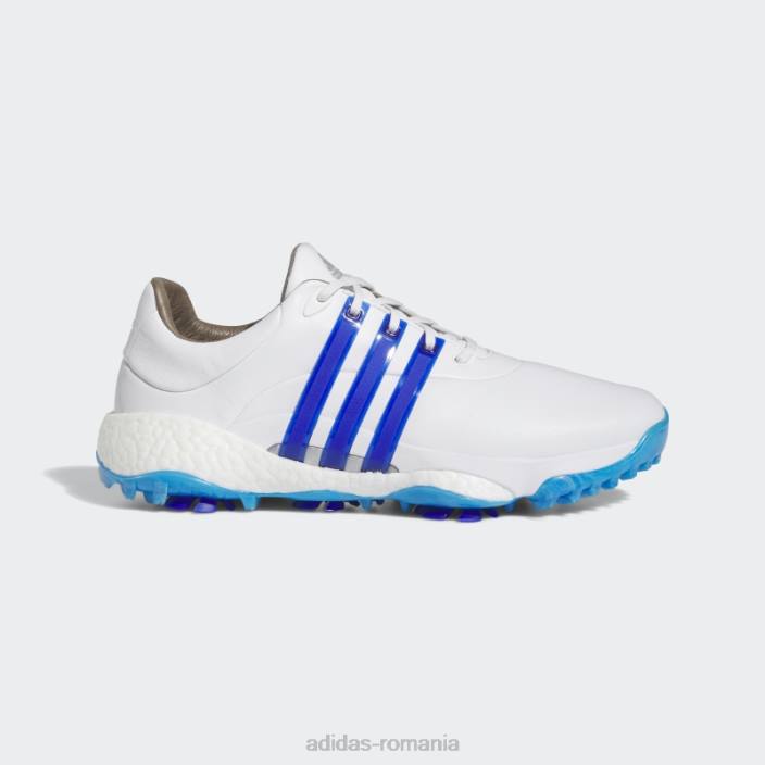Adidas silver tour360 22 pantofi de golf moda bărbați alb/albastru/argintiu 2JBN243
