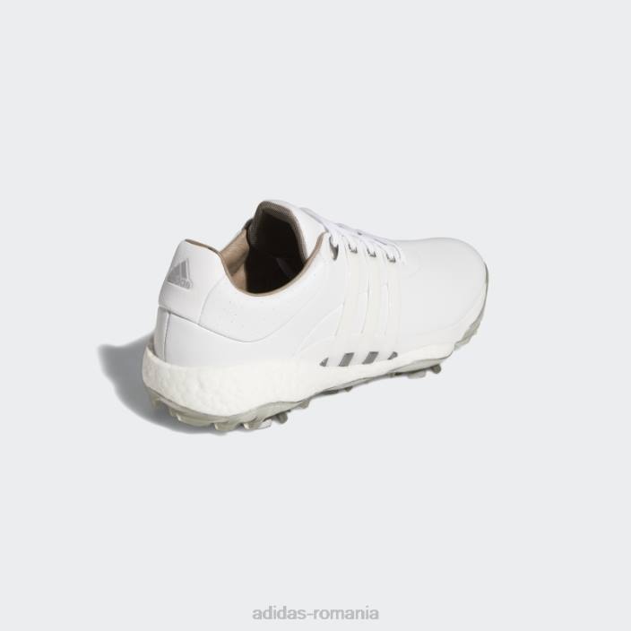Adidas tour360 22 pantofi de golf argintiu bărbați alb/argintiu 2JBN4605