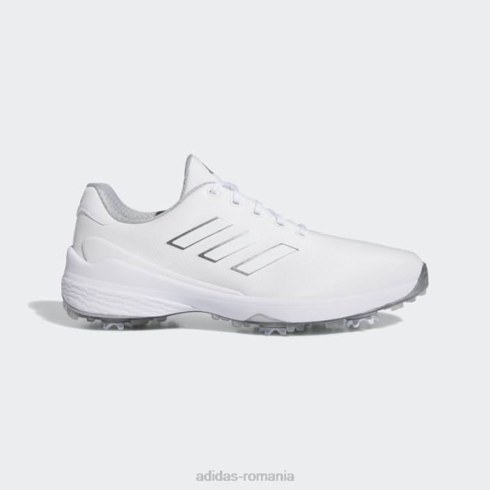 Adidas zg23 pantofi albi bărbați alb/argintiu închis/argintiu 2JBN12679