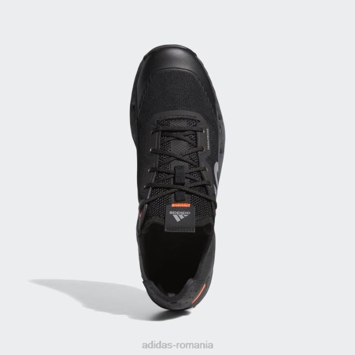 Adidas pantofi negri cinci ten trailcross lt mountain bike bărbați negru/gri/rosu 2JBN53