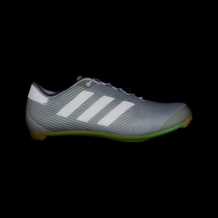 Adidas pantofii de ciclism rutier albi bărbați alb/negru/verde fascicul 2JBN20054