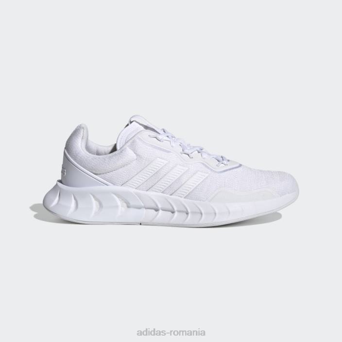 Adidas alb kaptir super pantofi bărbați alb/gri liniuță 2JBN634