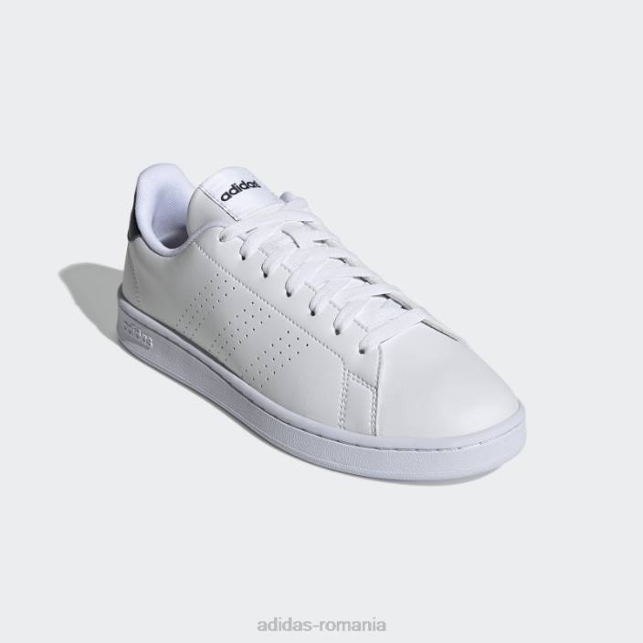 Adidas avantaj pantofi cerneală moda bărbați alb/cerneală 2JBN362