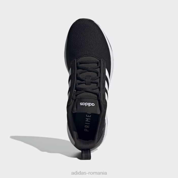 Adidas pantofi albi racer tr21 bărbați alb negru 2JBN34