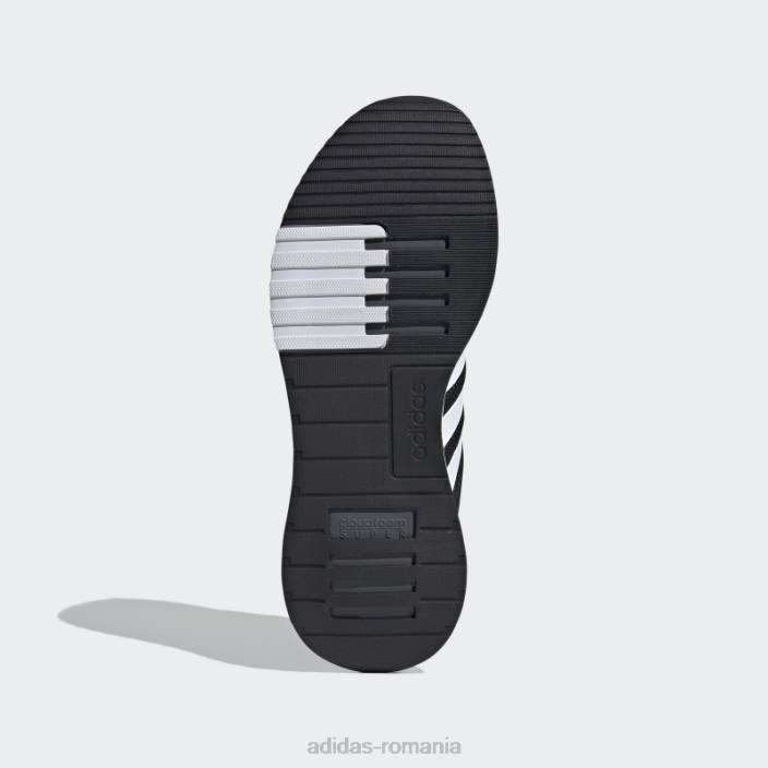 Adidas pantofi albi racer tr21 bărbați alb negru 2JBN34