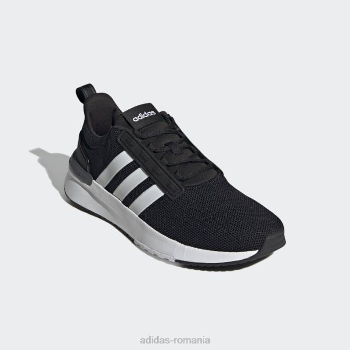 Adidas pantofi albi racer tr21 bărbați alb negru 2JBN34