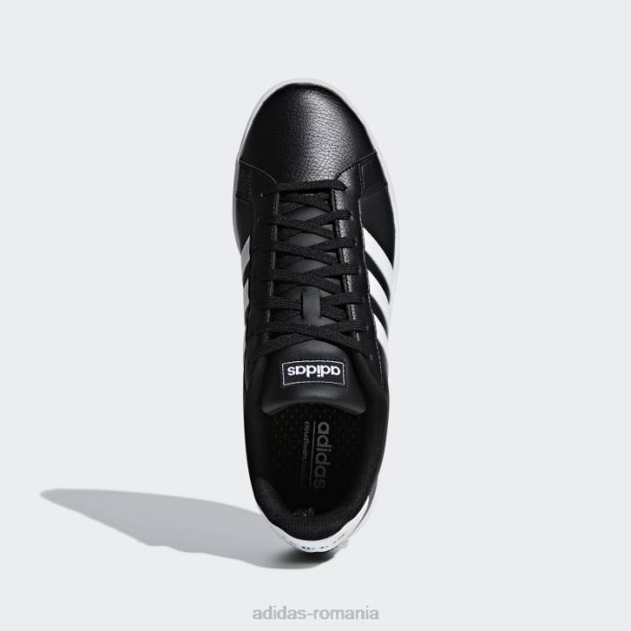 Adidas pantofi de modă Grand Court alb bărbați alb negru 2JBN584