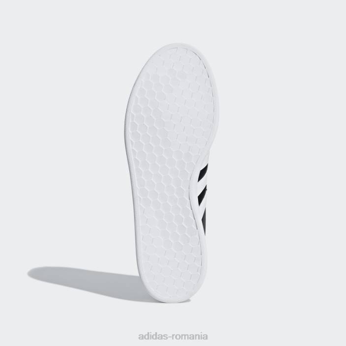 Adidas pantofi de modă Grand Court alb bărbați alb negru 2JBN584