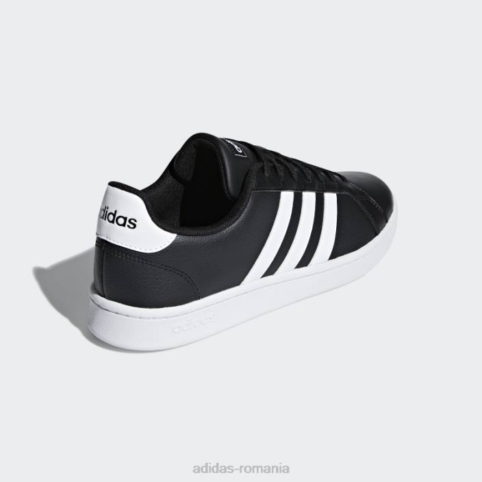 Adidas pantofi de modă Grand Court alb bărbați alb negru 2JBN584