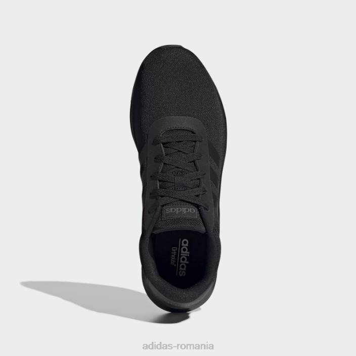 Adidas pantofi lite racer 2.0 negri bărbați alb negru 2JBN452