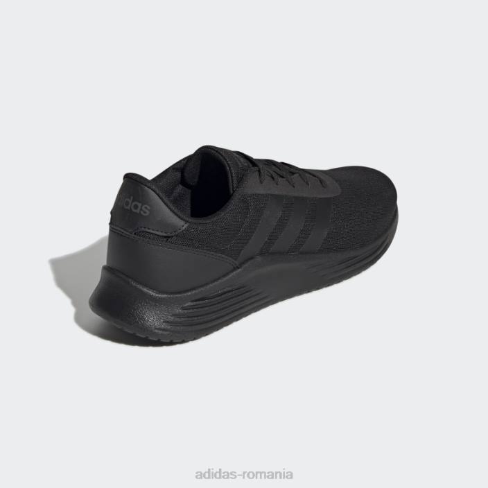 Adidas pantofi lite racer 2.0 negri bărbați alb negru 2JBN452